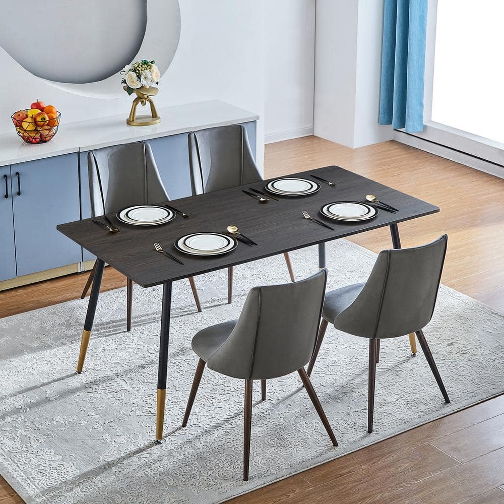 Set of 22, Smeg Dining Chair - Velvet Grey