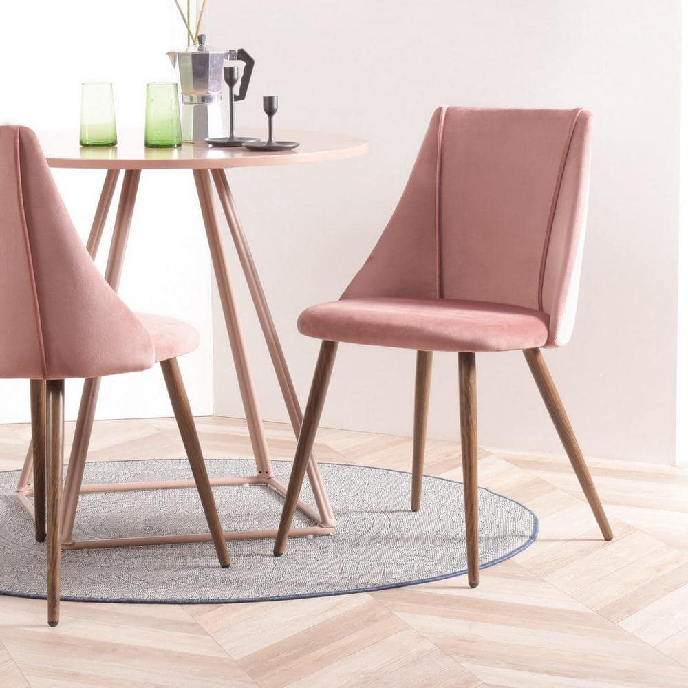 Set of 22, Smeg Dining Chair - Velvet Rose