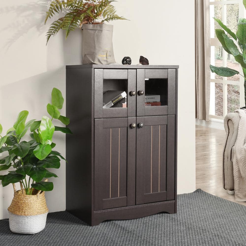 THANOES 35.8 in. H Storage Cabinet with Ample Storage