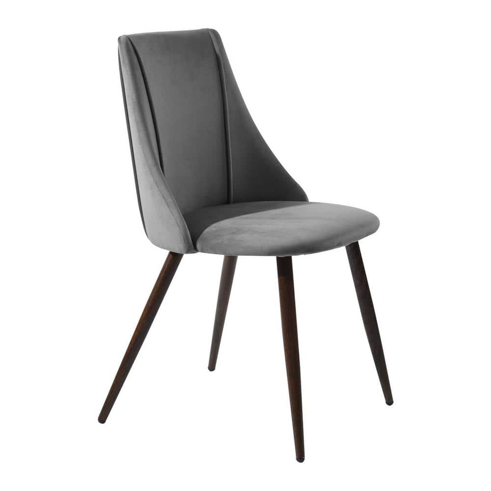 Set of 22, Smeg Dining Chair - Velvet Grey