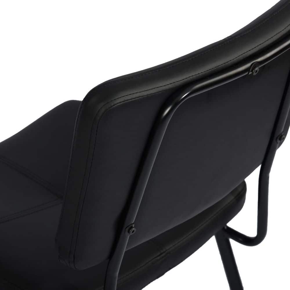 Set of 30, Karomi Black Faux Leather Upholstered Dining Chairs