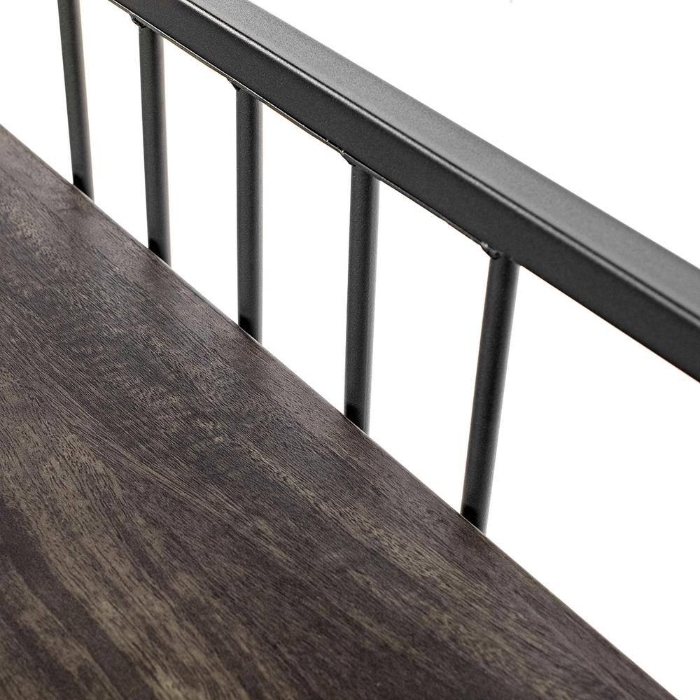 Set of 26, Zen 47.2 in. Brown Rectangular MDF Console Table