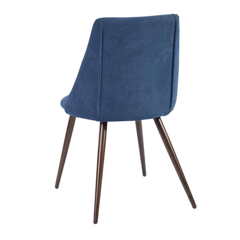 Set of 22, Smeg Dining Chair - Velvet Dark Blue with