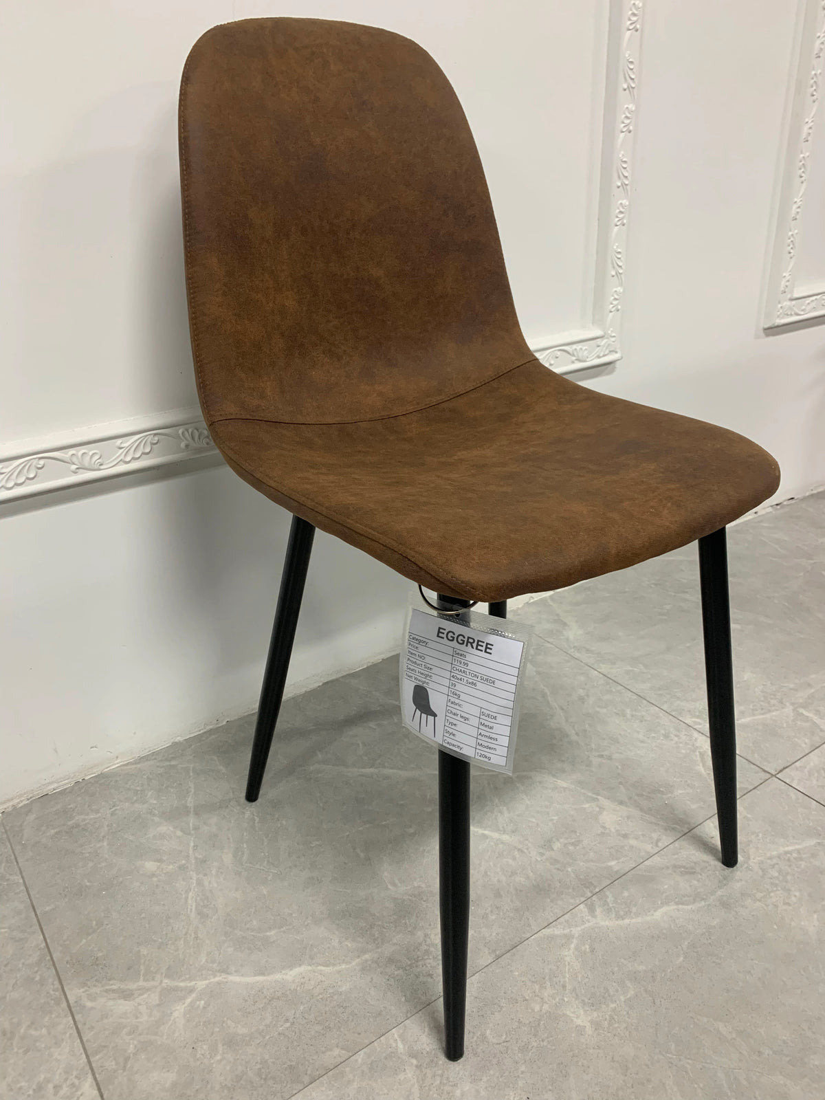 EGGREE 4-Piece Upholstered Dining Chairs Set