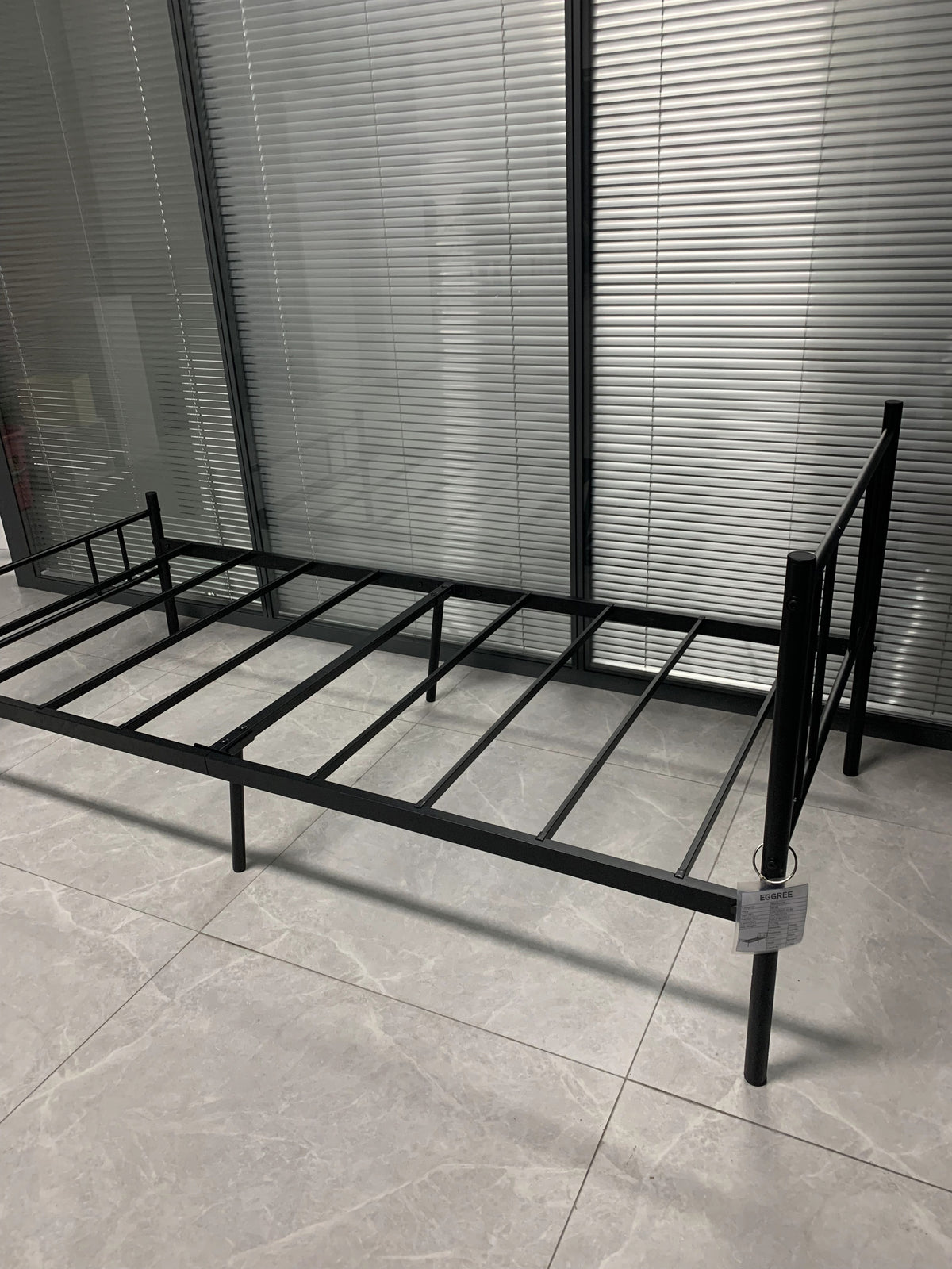 EGGREE Twin Metal Platform Bed Frame