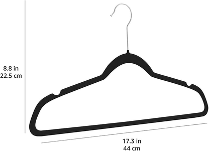 EGGREE 30-Pack Slim Non-Slip Suit Hangers