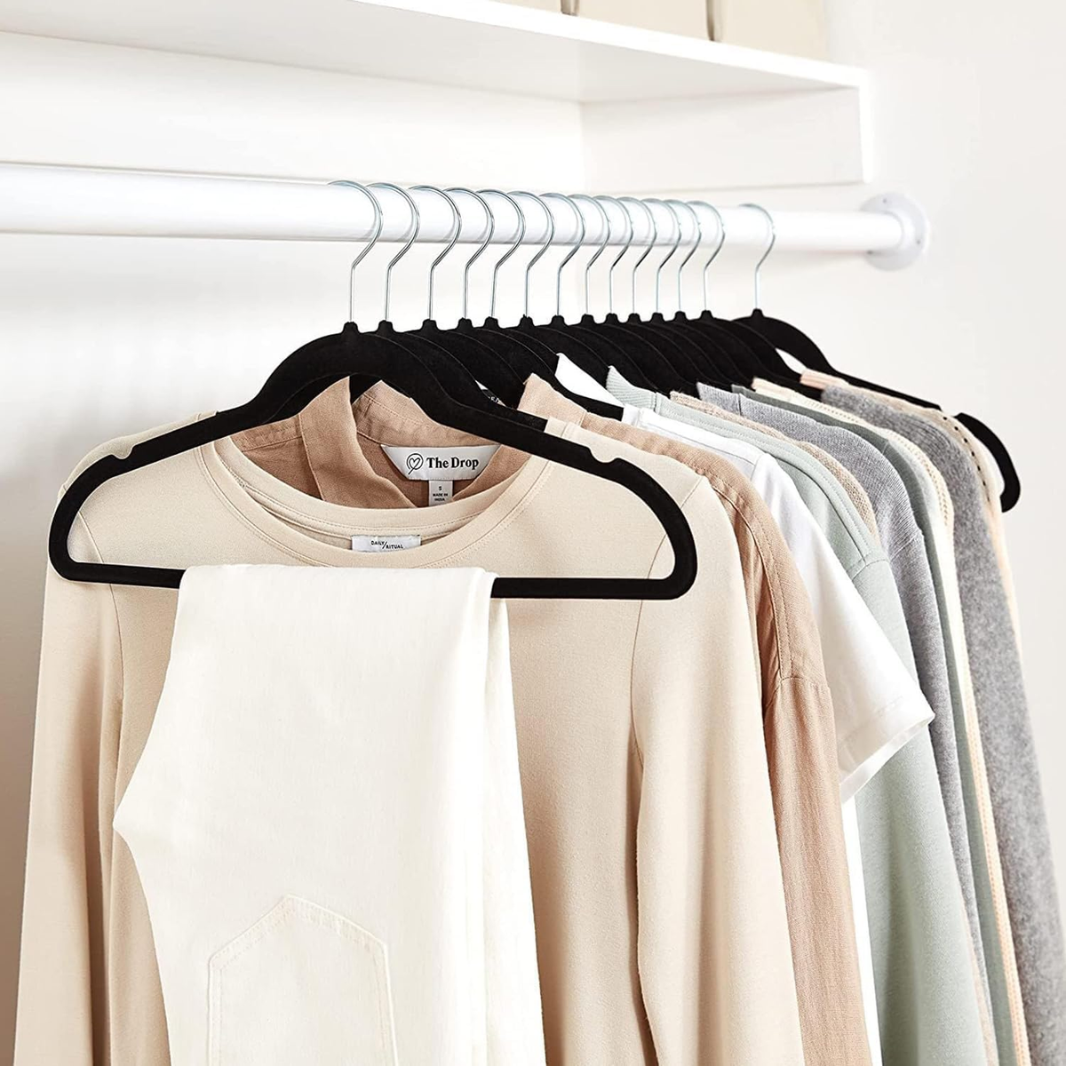 EGGREE 30-Pack Slim Non-Slip Suit Hangers
