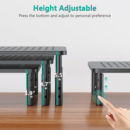 EGGREE Adjustable Monitor Stand for Desk