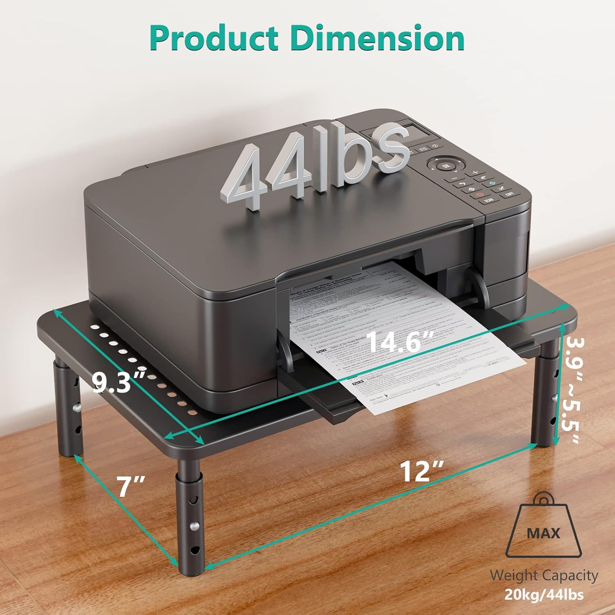 EGGREE Adjustable Monitor Stand for Desk