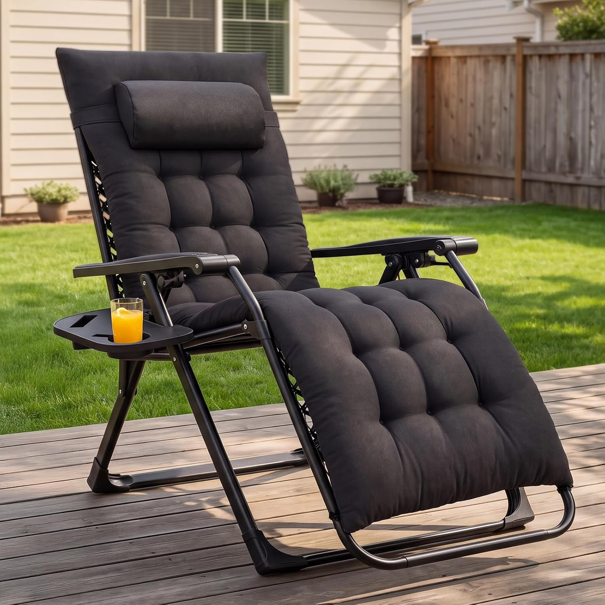 EGGREE Zero Gravity Folding Patio Recliner