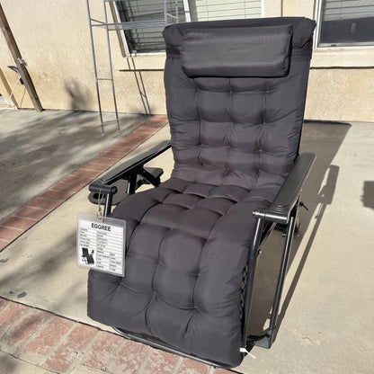 EGGREE Zero Gravity Folding Patio Recliner