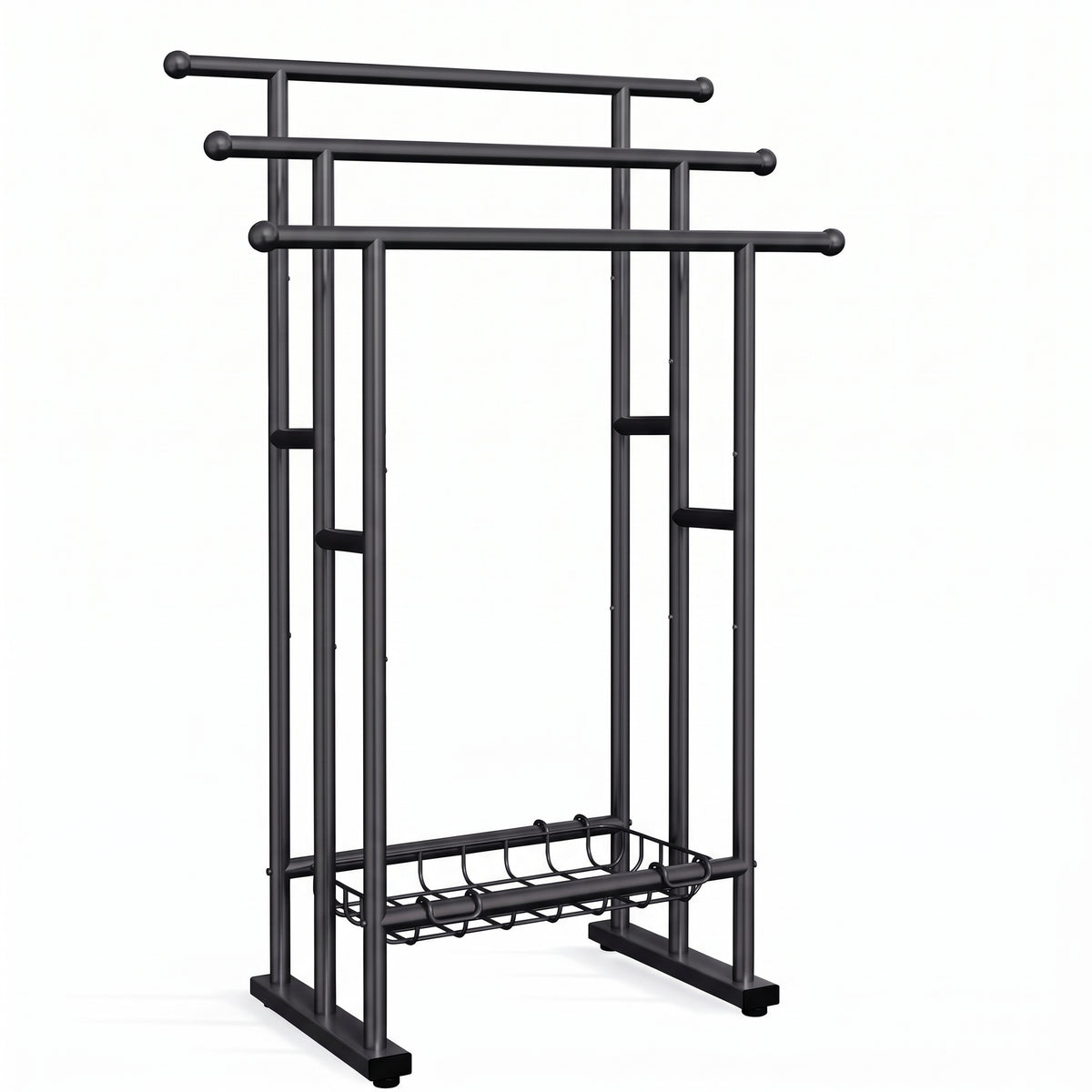 EGGREE Freestanding 3-Tier Alloy Steel Bathroom Towel Rack